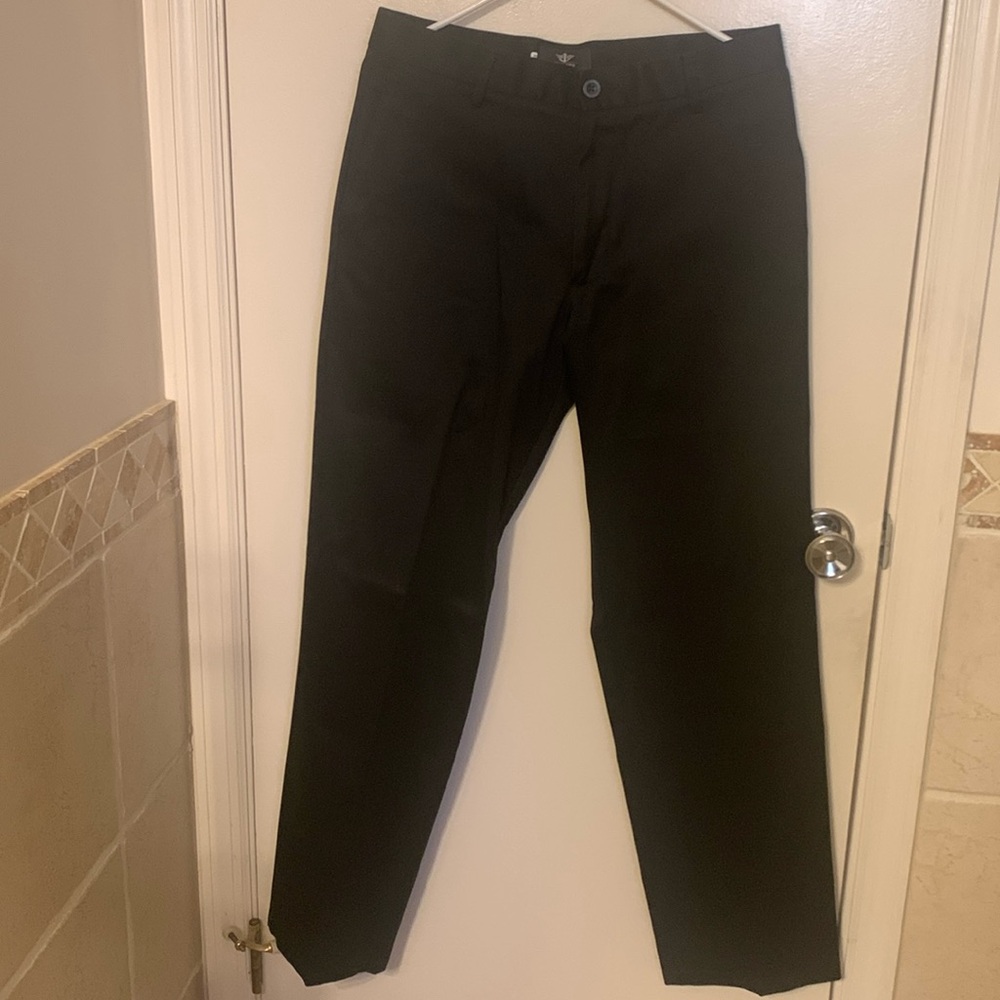 Men’s black 31x32 Docker’s dress pants.
